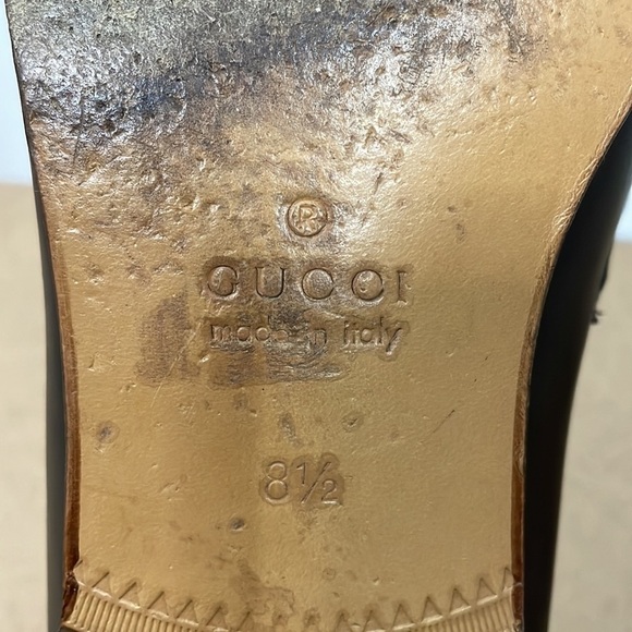 Gucci 295652 Men’s Horsebit Loafers Brown Leather Size 8.5 - Picture 12 of 13